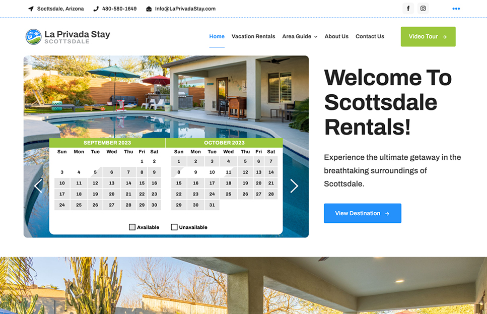 Custom Websites: Empowering Short Term Rentals to Secure Direct Bookings